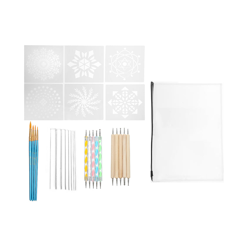 29PCS Mandala Embellishment Tool Rock Painting Decor Tools Kit