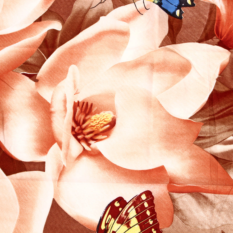 4 PCS 3D Flower Butterfly King Size Bedding Pillowcase Quilt Duvet Cover Set New Bedding Sets