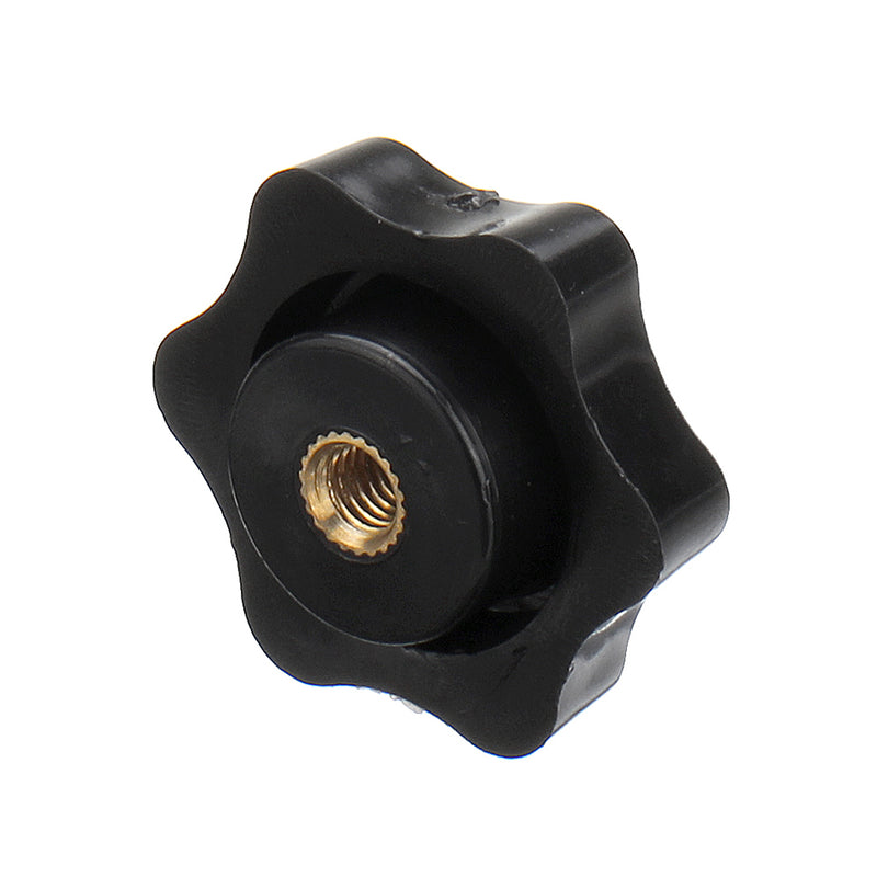 M5 Hand Screw Heated Bed Platform Leveling Nut Through Hole Plum Blossom Nut for 3D Printer
