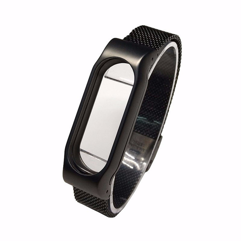 Replacement Stainless Steel Frame Bracelet Wristband For Xiaomi Miband 2