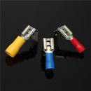 20pcs PVC Insulated Electrical Wire Terminals Crimp Connector Red/Bule/Yellow