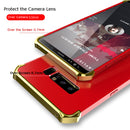 Bakeey 3 In 1 Bumper Plating Frosted Case For Samsung Galaxy Note 8