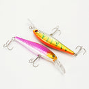 ZANLURE 7Pcs/Set 10cm 9.4g Dive Minnow Fishing Lure Bass Crank Bait Rattle Lure Tackle