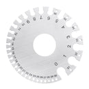 Machifit 0-36 0.007-0.3125 Stainless Steel Wire Gauge Round AWG SWG Thickness Measuring Wire Gage