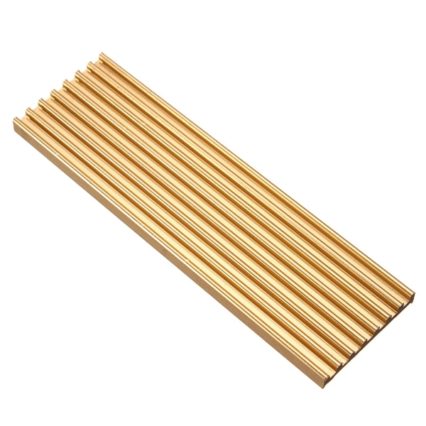71 x 21 x 3mm Aluminum Diffuse Heat Sink Heat Dissipation Cooling Pad M.2 NGFF 2280 For SM961 960PRO