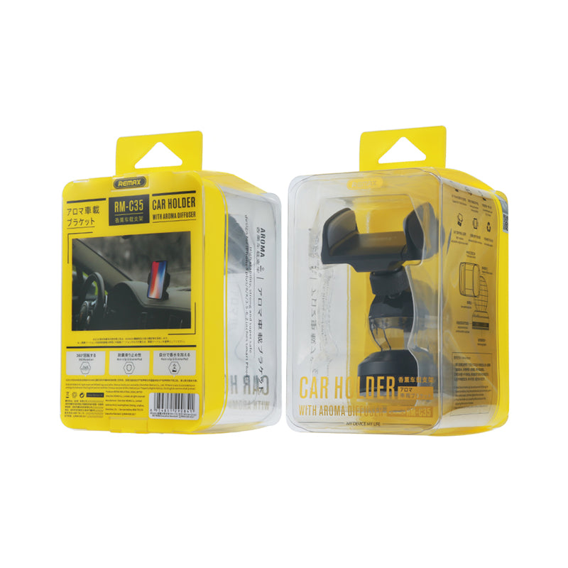 Remax Aromatherapy 360 Degree Rotation Dashboard Car Phone Holder for 4-6 inch Xiaomi Huawei