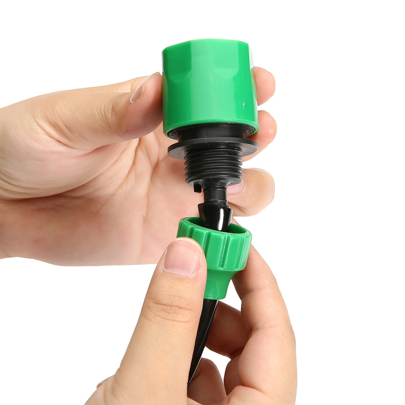 10M Drip Irrigation Kit Garden Misting Cooling System 32.8ft Blank Distribution Tubing Hose for Garden Greenhouse Flower Bed Patio Lawn