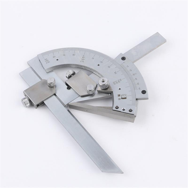 Universal Protractor 0-320 Degrees/0-360 Degrees Precision Goniometer Angle Measuring Finder Ruler Tool Multi-function Angle Measuring Tool Woodworking Measuring Tool