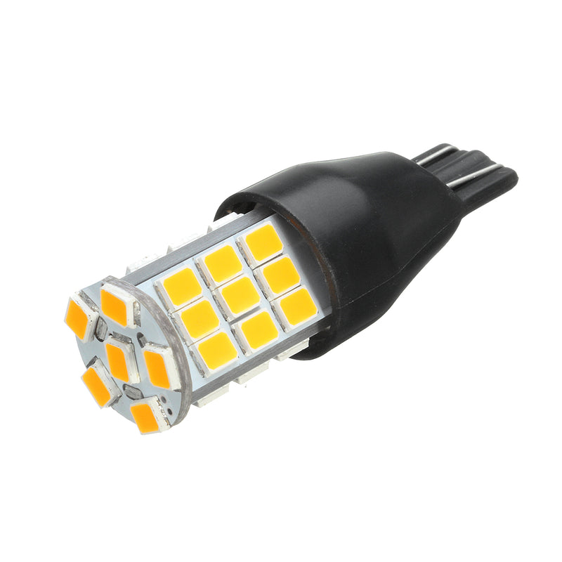 1Pcs T15 33SMD LED Car Backup Reverse Lights Brake Width Lamp Bulb DC 12V White/Yellow