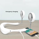 3 Speed Hands-free Neck Hanging USB Charging Outdoor Mini Portable Fan