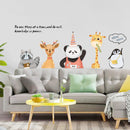 Miico XC9044 Animal Sticker Wall Sticker Children's Bedroom Wall Decoration Sticker DIY Stickers