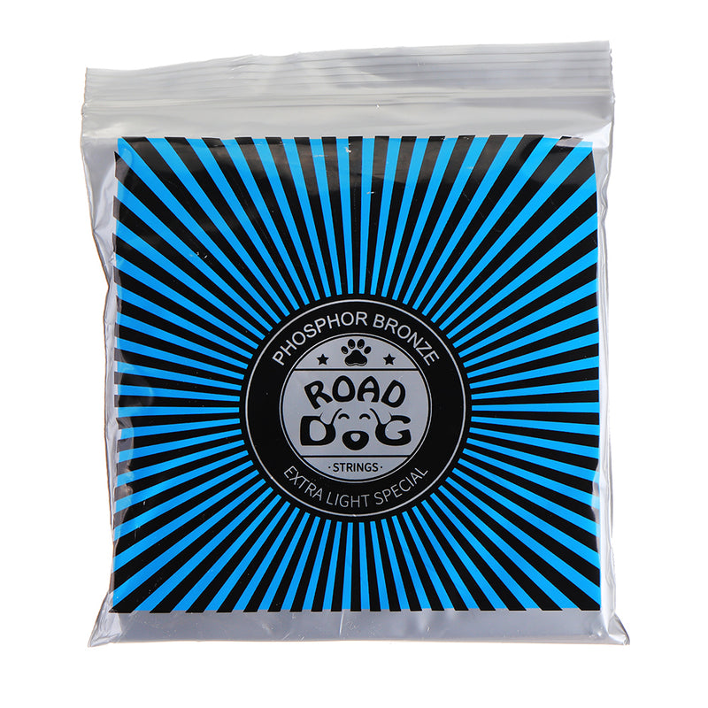 ROAD DOG AC12 6 Pcs Set Ultra-thin Coating Harder Phosphorus Copper String Electric Guitar Strings