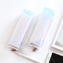 Cool Laser Transparent Color Pencil Bag PVC Waterproof Cosmetic Bag