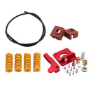 Upgraded Long-Distance Remote Metal Extruder+Leveling Spring+PETG Tube+MK10 Silicone Case Kit For Creality CR-10 Ender-3 3D Printer