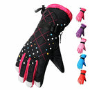 Male Female Outdoor Ski Gloves Waterproof Windproof Winter Thick Motorcycle Gloves
