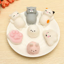 Mochi Squishy Cat Kitten Seal Squeeze Cute Healing Toy Kawaii Collection Stress Reliever Gift Decor