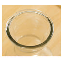 Mrosaa 14.5*7.3*5.5cm Transparent Glass Vase Flower Plant Vases Home Garden Office Decorations