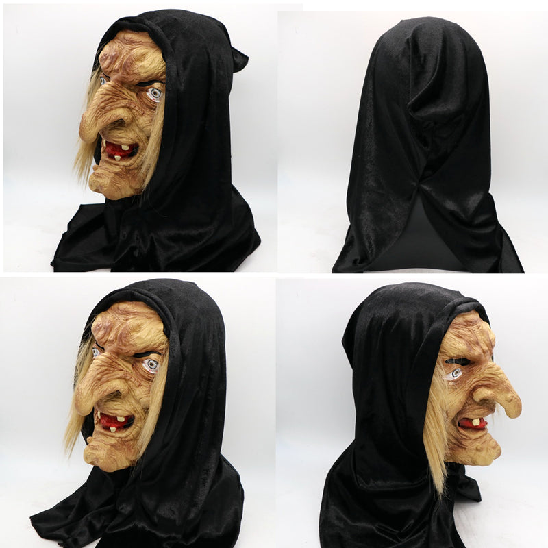 Halloween Comic-con Cosplay Latex Costume Mask Scary Snow White Witch Mask