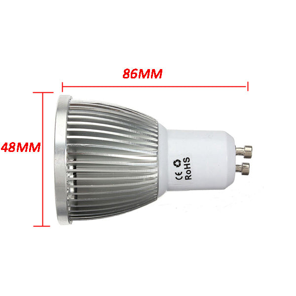 GU10 7W 85-265V White/Warm White Energy Saving LED COB Spotlightt Lamp Bulb