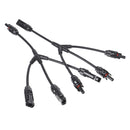 MC4 Y Branch Solar Panel Cable Connector Adapter MC4 Photovoltaic Waterproof Solar Connecter Solar Power Supply Cable Wire