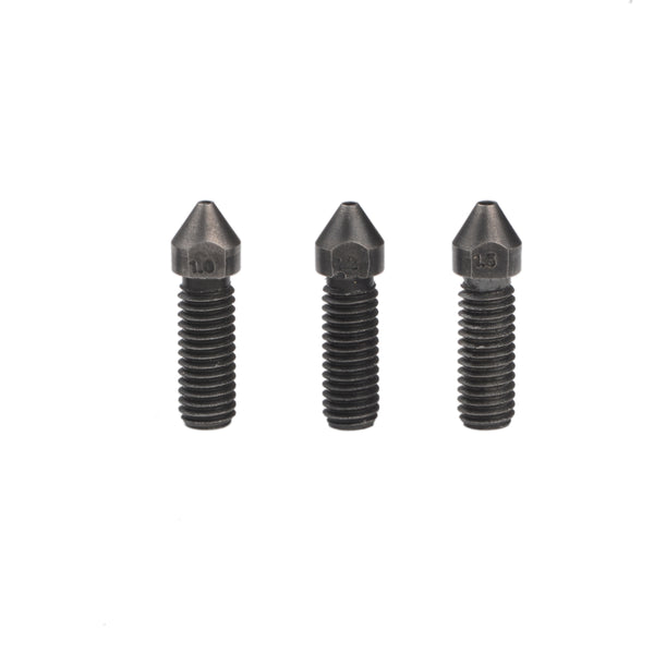 0.4mm/0.8mm/1.0mm Hardened Steel Volcano Nozzle for 1.75mm Filament 3D Printer Part