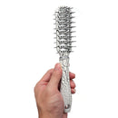 Crackle Forming Design Plastic Hair Comb Brush Straight Smooth Hairs Barber Salon Home