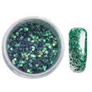Glitter Nail Decoration Powder Manicure Salon Shinning Tips UV Gel DIY Design