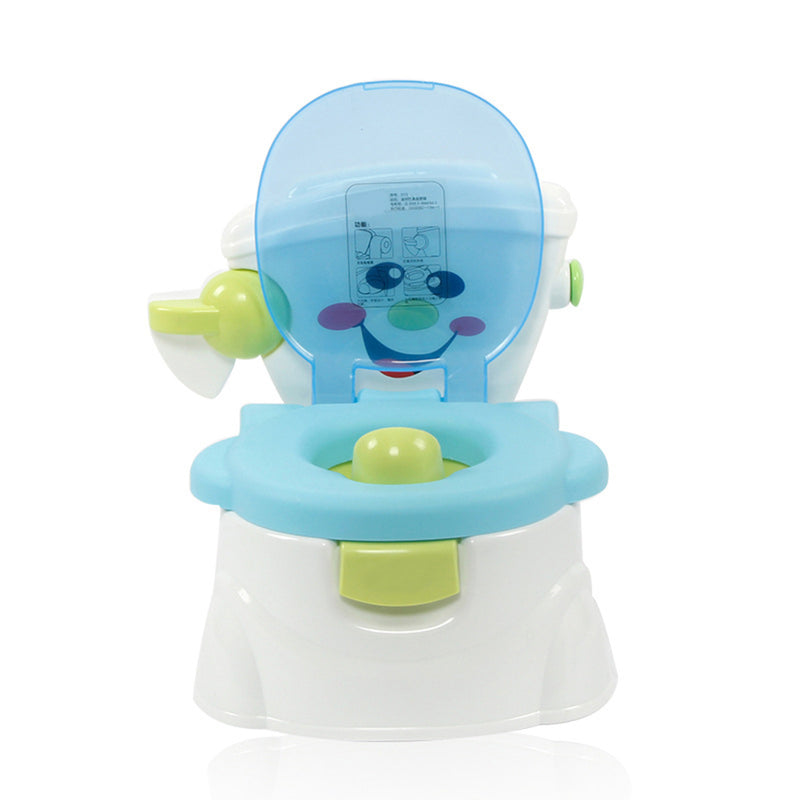 Baby Toilet Trainer Toddler Kid Potties Training Seat Smile Face Chair Baby Toilet Seat