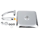 8 Inch Rainfall Shower Head Bathroom Square Shower Head Pressurized Shower Spray