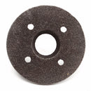 2pcs 3/4 Inch Black Malleable Iron Floor Flange Fitting Pipe NPT Antique Wall Flange Seat