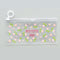 Cartoon Floral Pencil Case Creative Stationery Student Lovely Transparent Jun Pull Side Bag