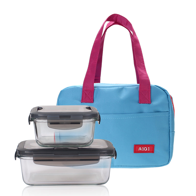KCASA KC-BCH10 Portable Large Capacity Lunch Bag Insulation Food Container Tote Thermal Picnic Bag
