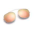 BIKIGHT Polarized Clip on Sunglasses Reflective Mirror Seven Colors