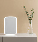 Portable Makeup Mirror Desktop LED Light USB Rechargeable Folding Touch Dimmable Lamp for Dormitory Home from Xiaomi Youpin