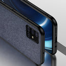 Bakeey Anti-fingerprint Cotton Cloth PU Leather Protective Case for Samsung Galaxy A51 2019