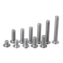 Suleve M5SH7 165Pcs M5 Hex Socket Button Head Screw 304 Stainless Steel Bolt Assortment Set