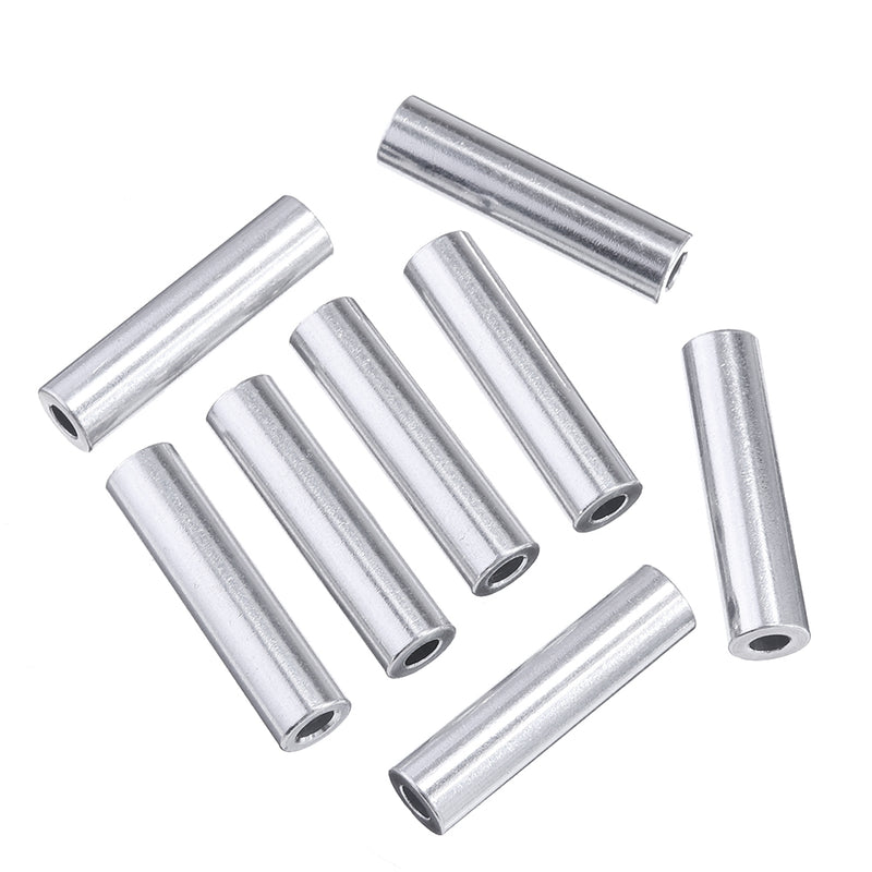 8Pcs 40mm Aluminum Bushing Spacer Bracket Gasket for 3D Printer