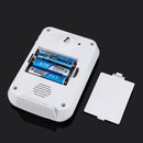 CACAZI Wireless Doorbell Battery-operated Waterproof with 4 Levels Volume Door Chime 200 Meters
