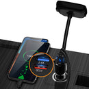 Bakeey QC3.0 3.5mm AUX Play LED Light Color Screen MP3 FM Transmitter USB Car Charger For iPhone XS 11 Pro Xiaomi Mi9 9Pro Oneplus 6T 7 Pro