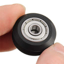 3PCS 3D Printer V-Type 24mm Outer Diameter Height Plastic Pulley Concave Idler Gear