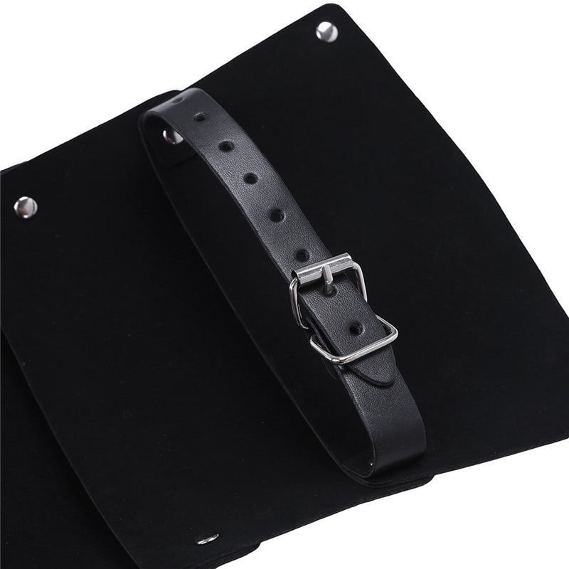 Tactical Leather Vest Adjustable Body Chest Harness Men Outdoor Hunting Belt Shoulder Tights