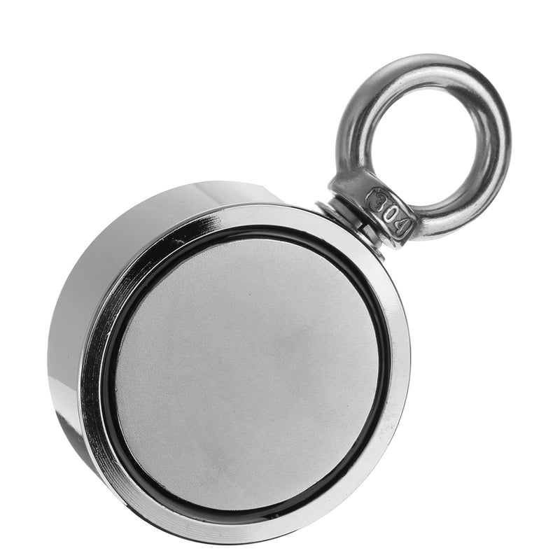 48-94mm Double Sided Neodymium Recovery Magnet Salvage Magnet for Sea Fishing Hunting
