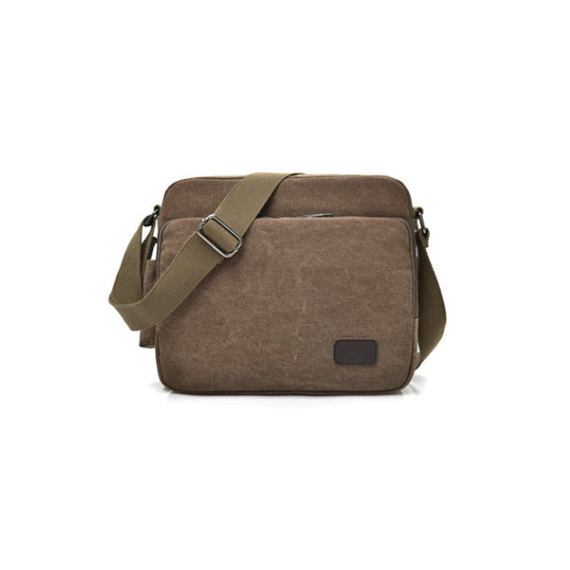 7L Shoulder Bag Canvas Big Capacity Messenger Bags Outdoor Camping Crossbody Bag