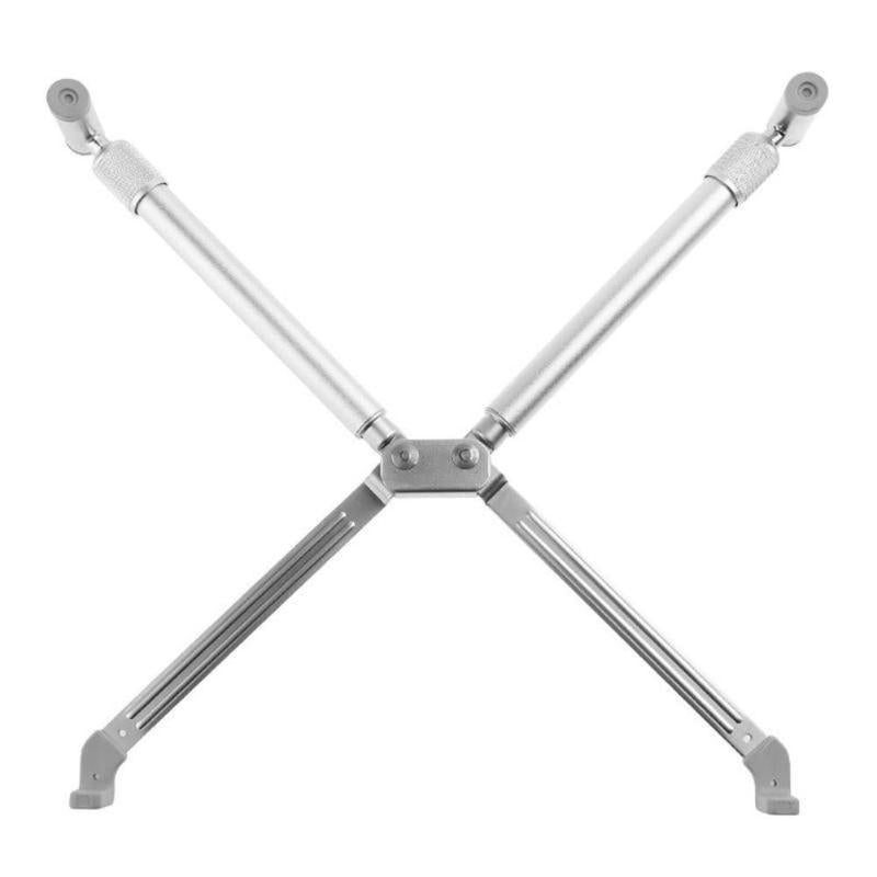 Universal Aluminum Alloy Laptop Stand Laptop Holder Folding Adjustable Portable Notebook Tablet X-Stand Bracket