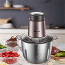Bear QSJ-B03F1 Household Small Meat Grinder Electric Stainless Steel blender Stir Vegetables