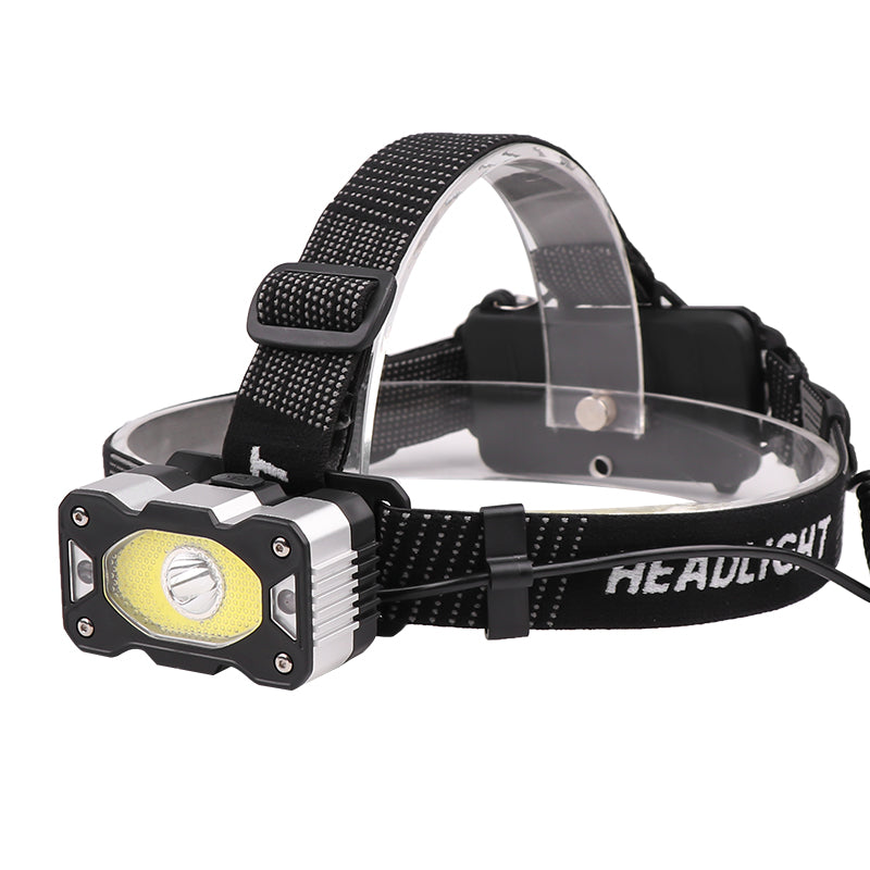 Xmund HL7 XPG+COB 650LM LED Smart Sensor HeadLamp USB Rechargeable Waterproof 5 Modes Sensory Work Lamp Outdoor Camping Hiking Cycling