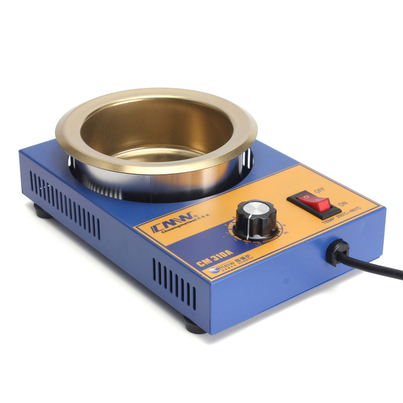 CM310A 220V 300W 100MM Stainless Steel Solder Furnace Melting Soldering Pot