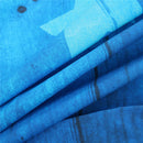 5x7FT Vinyl Blue Star Wall Photography Backdrop Background Studio Prop