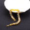 Trendy Metal Geometric Crystal Bracelet Temperament Rhinestone Bracelet
