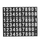 Universal Car License Plate Frame Phone Number Stop Plate Sticker Luminous Temporary Parking Card Rotatable Hiding